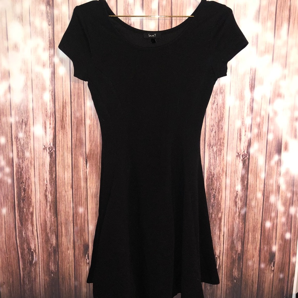 Black a line dress size S